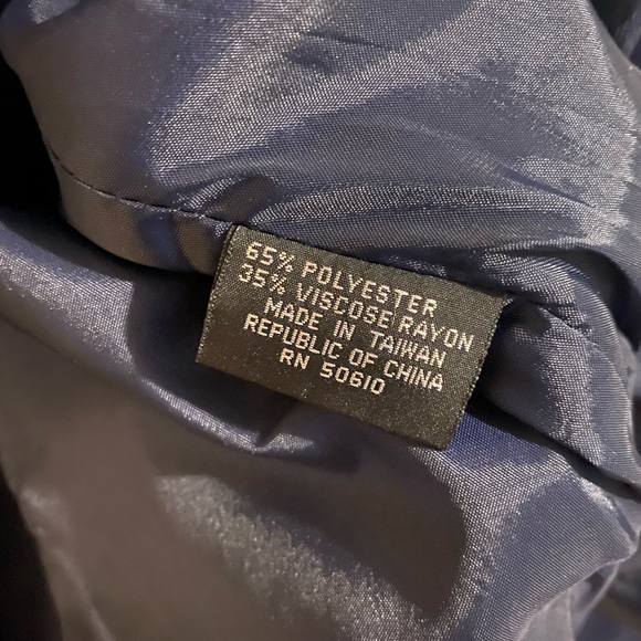 Kasper for asl navy blue blazer. Size 12 - Picture 3 of 4